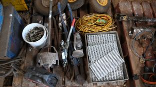 Pallet of various