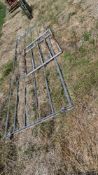 Galvanised gates