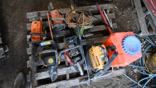 Chainsaws and various