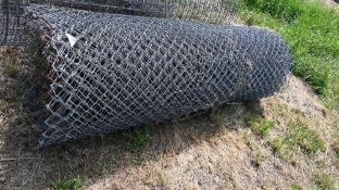 Galvanised chain Link fencing