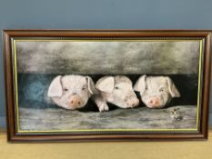 R,Harmer '3 little pigs' print
