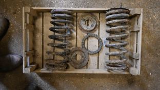 Pair of used disco 1 rear springs