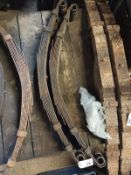 Pair petrol front springs