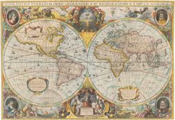 Hondius, Henricus: Nova Totius Terrarum Orbis Geographica ac Hydrographica ...