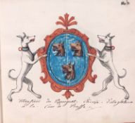 Liebenberg: "Sammlung fürstlicher und adeliger Wappen". Deutsche Han...