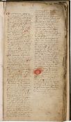 Schwarcz, Ulrich: und Evangelien der Messe. Deutsche Handschrift auf Perga...