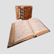 Kochbücher: 3 deutsche, englische und französische Handschriften auf...