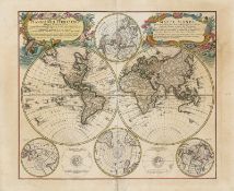 Homann, Johann Baptist: Planiglobii terrestris mappa universalis
