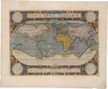 Ortelius, Abraham und Hogenberg, Fr...: Typus orbis terrarum
