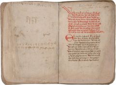 Katechetische Sammelhandschrift: Deutsche Handschrift auf Papier. Südwestdeutschland um 1...