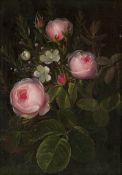 Jensen, Johan Laurentz: Stillleben mit Pfingstrosen.
