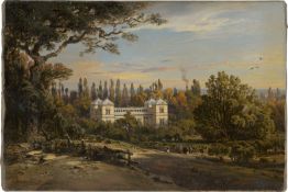 Hildebrandt, Eduard: Schloss Tegel bei Berlin (Humboldt-Schloss)