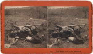 Civil War: Deceased soldiers on the battlefield after Gettysburg