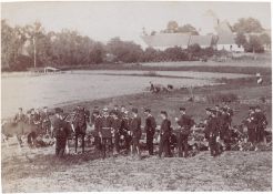 Anschütz, Ottomar: Imperial Military Maneuvers at Müncheberg / State visit ...