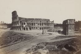 Anderson, James and Tommaso Cuccion...: View of the Colosseum; Arch of Constantine; Temple of He...