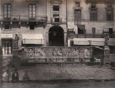 Alinari, Fratelli: Fonte Gaia, Piazza del Campo, Siena; Pisa Cathedral; Pal...
