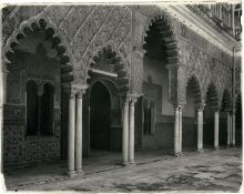 Braun et Cie.: View of the Alcázar, Sevilla