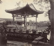 China: Pavilion in Pun-Ting-Qua's Garden, Canton