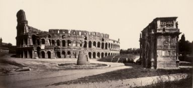 Anderson, James: Views of the Colosseum, Rome; Arch of Constantine, Rome