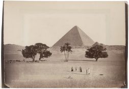 Béchard, Émile: Grande Pyramide vue de l'Est