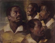 Rubens, Peter Paul - nach: Vier Kopfstudien eines schwarzen Mannes