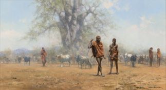 Shepherd, David: The Land of the Masai