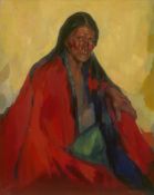 Paap, Hans: Bildnis einer indigenen Frau aus Taos, New Mexiko