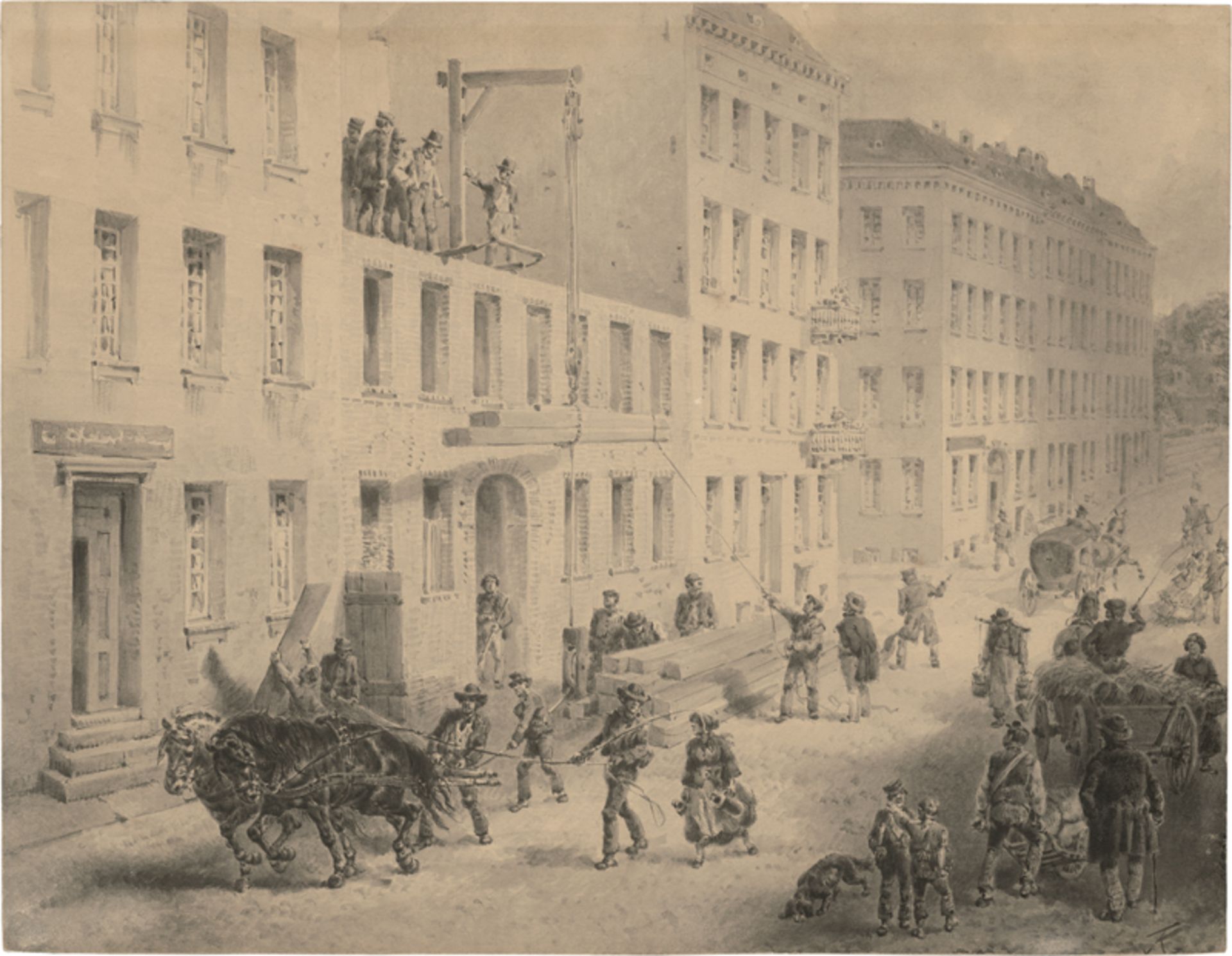 Kaiser, Friedrich: Hausbau in Berlin-Charlottenburg