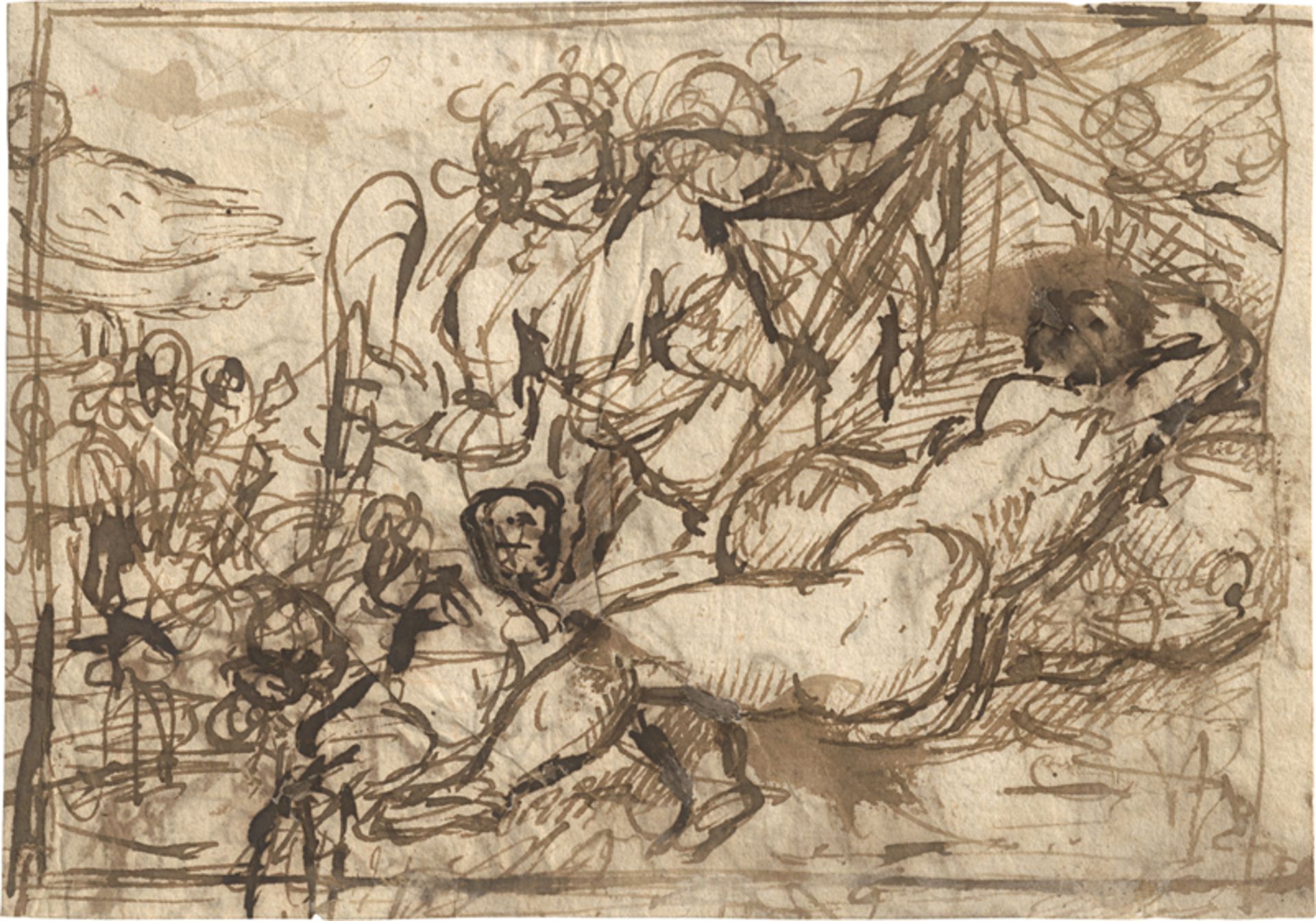 Italienisch: 1. Hälfte 17. Jh. Amor und Psyche