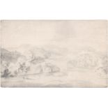 Gainsborough, Thomas: Flusslandschaft mit Brücke im Lake District