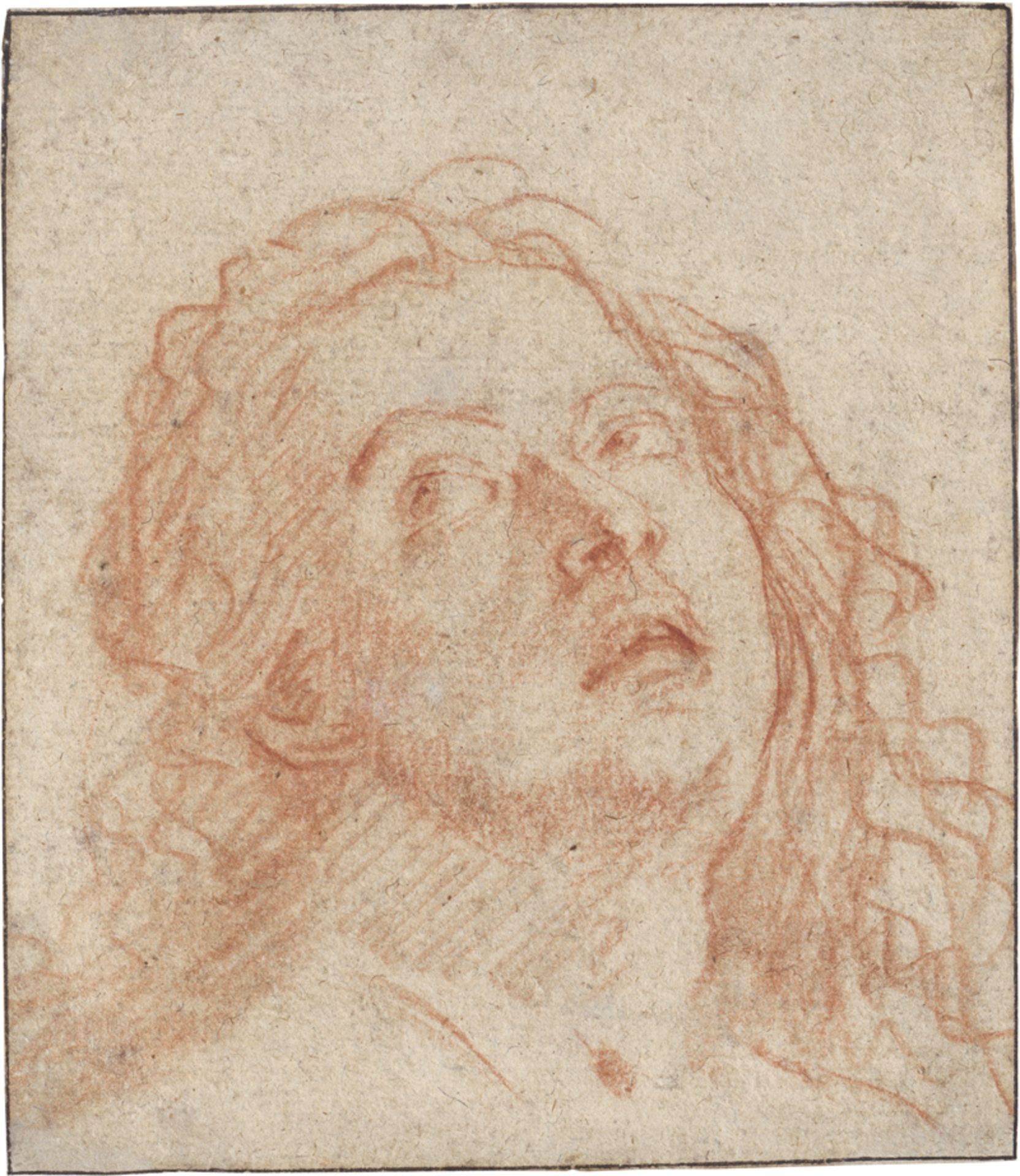 Flämisch: um 1630. Die hl. Maria Magdalena, in religiöser Verzücku...