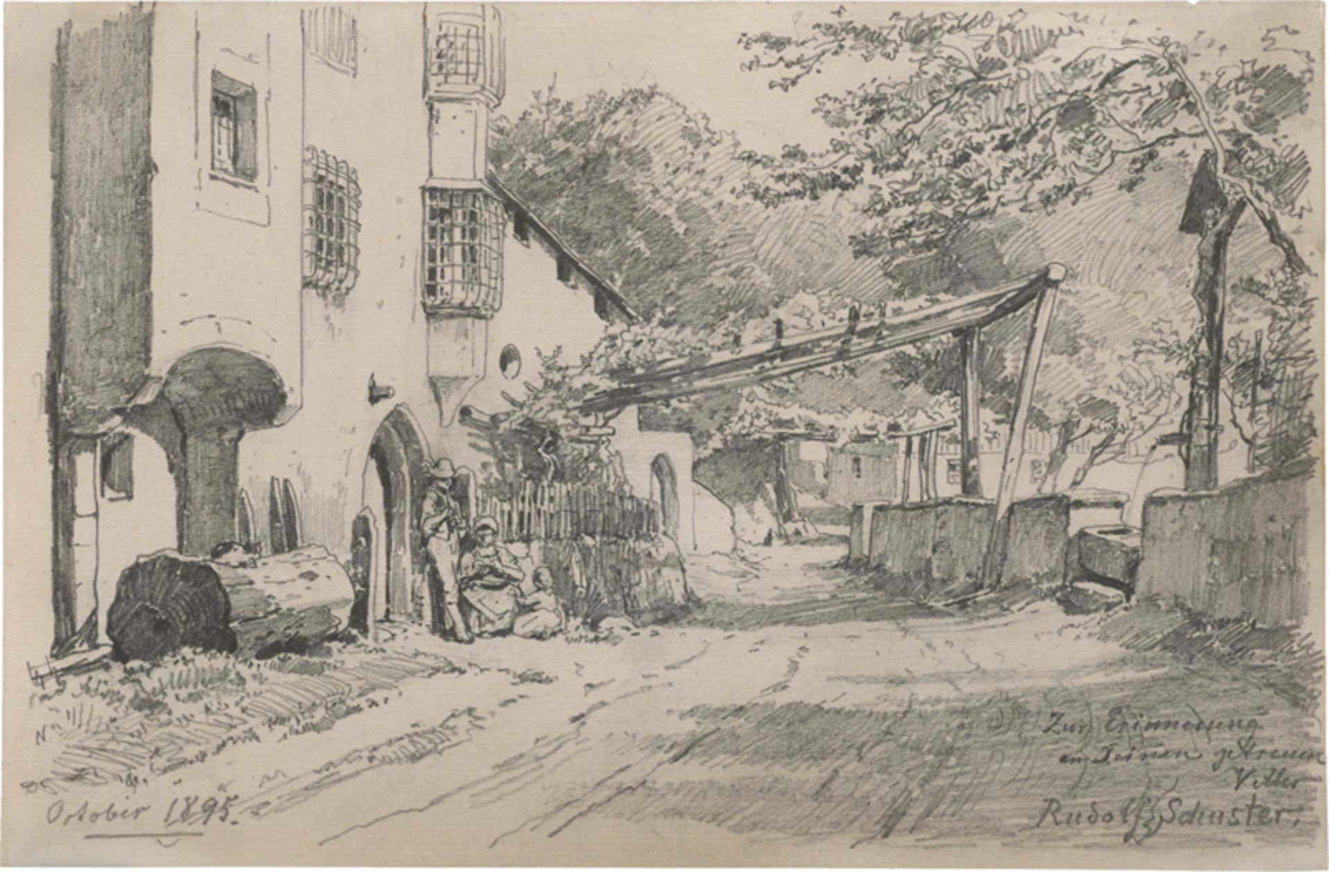 Schuster, Rudolf Heinrich: Der Gallhof in Vahrn bei Brixen in Südtirol