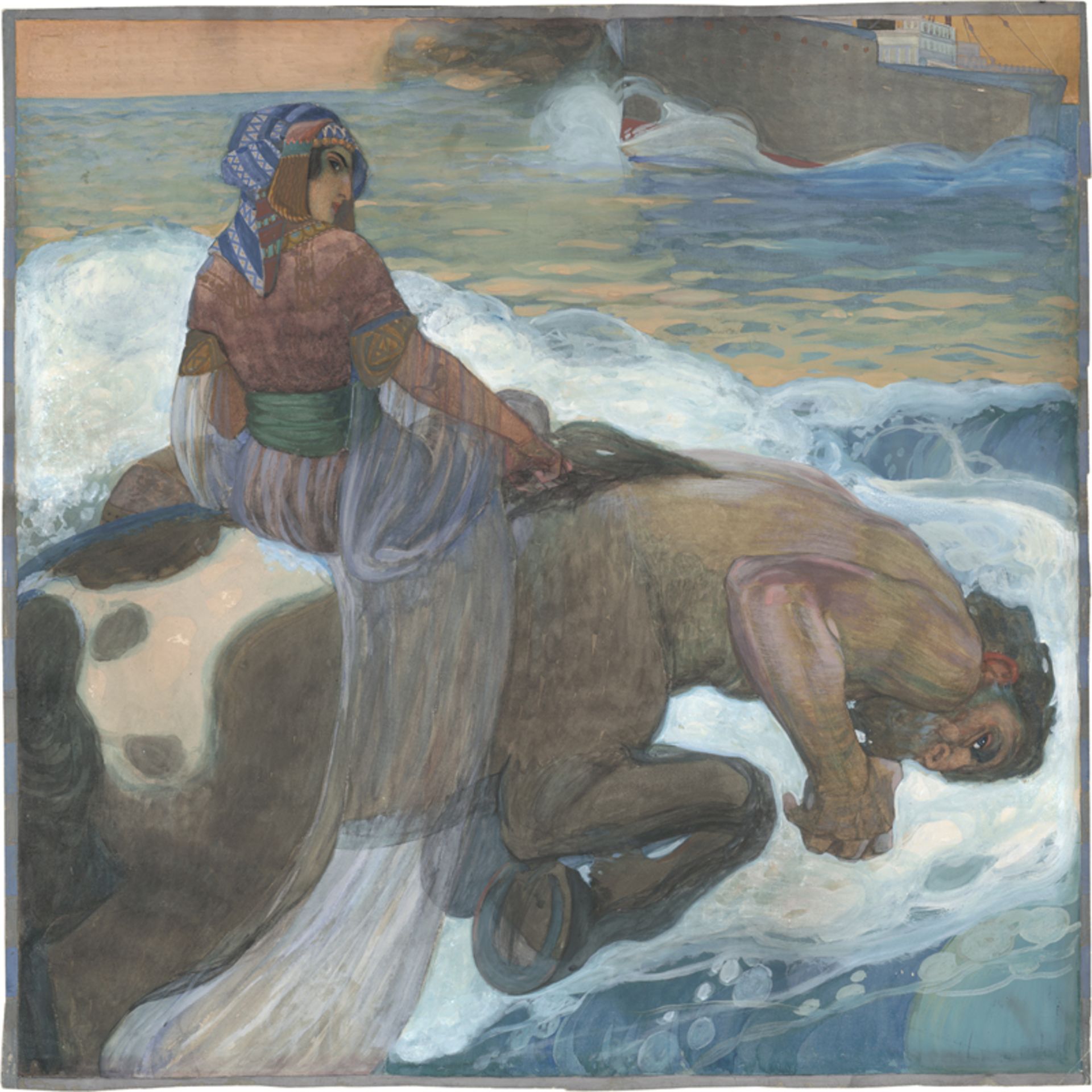 Hruby, Sergius: Frau und Kentaur