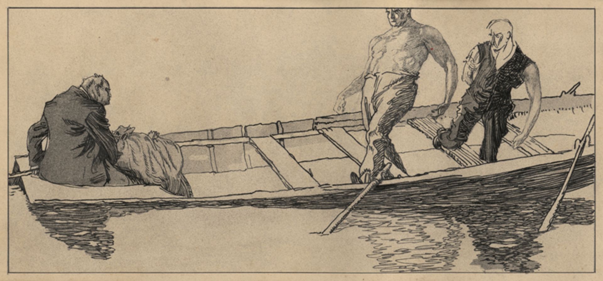 Hammer, Walter Julius: "Der überlastete Kahn"