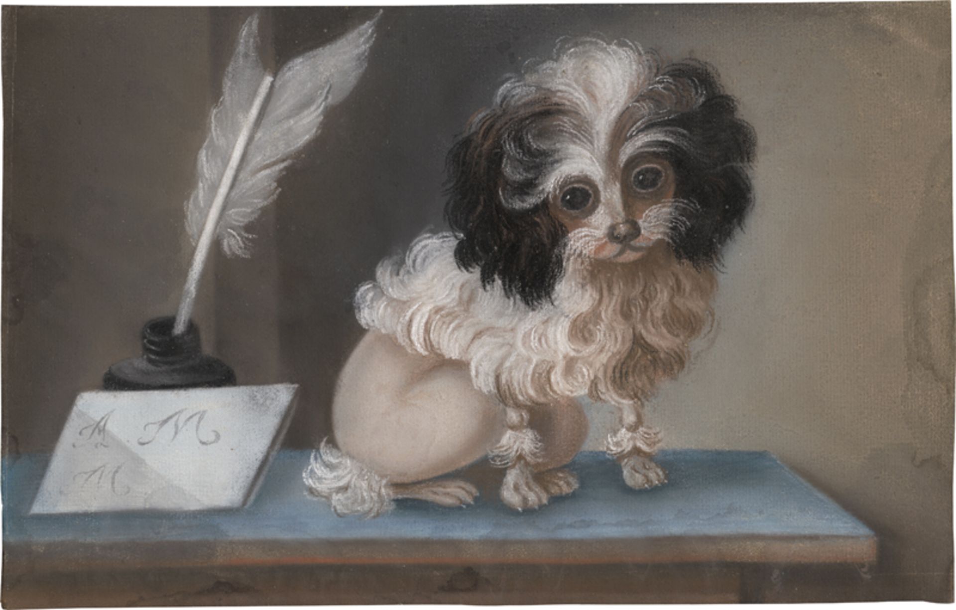Delamarre, Jacques Barthelemy - nac...: Pompon: Der Schoßhund Marie Antoinettes