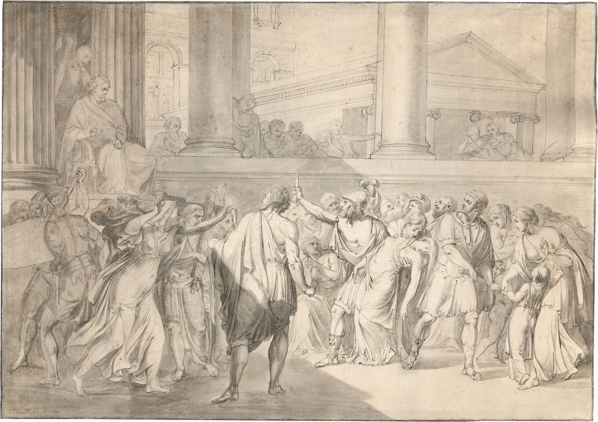 Deutsch: um 1790. Der Tod der Virginia