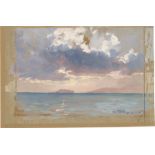 Deutsch: 1896. Wolkenstimmung über Capri