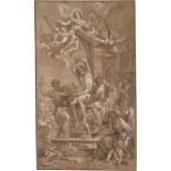 Audenaerde, Robert van - zugeschrie...: Das Martyrium des hl. Blasius mit der Vision der Apotheo...