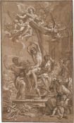Audenaerde, Robert van - zugeschrie...: Das Martyrium des hl. Blasius mit der Vision der Apotheo...