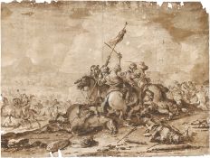 Simonini, Francesco: Reiterschlacht mit Orientalen