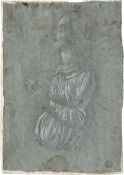 Florentinisch: 16. oder 17. Jh. Halbfigur eines Jünglings im Profil na...