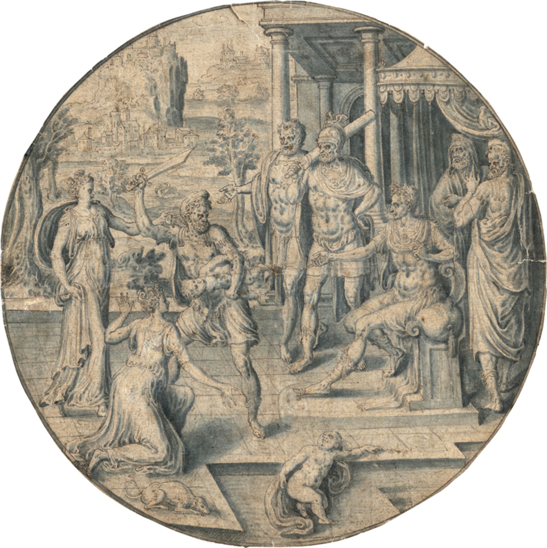 Flämisch: 16. Jh. Das Urteil des Salomo
