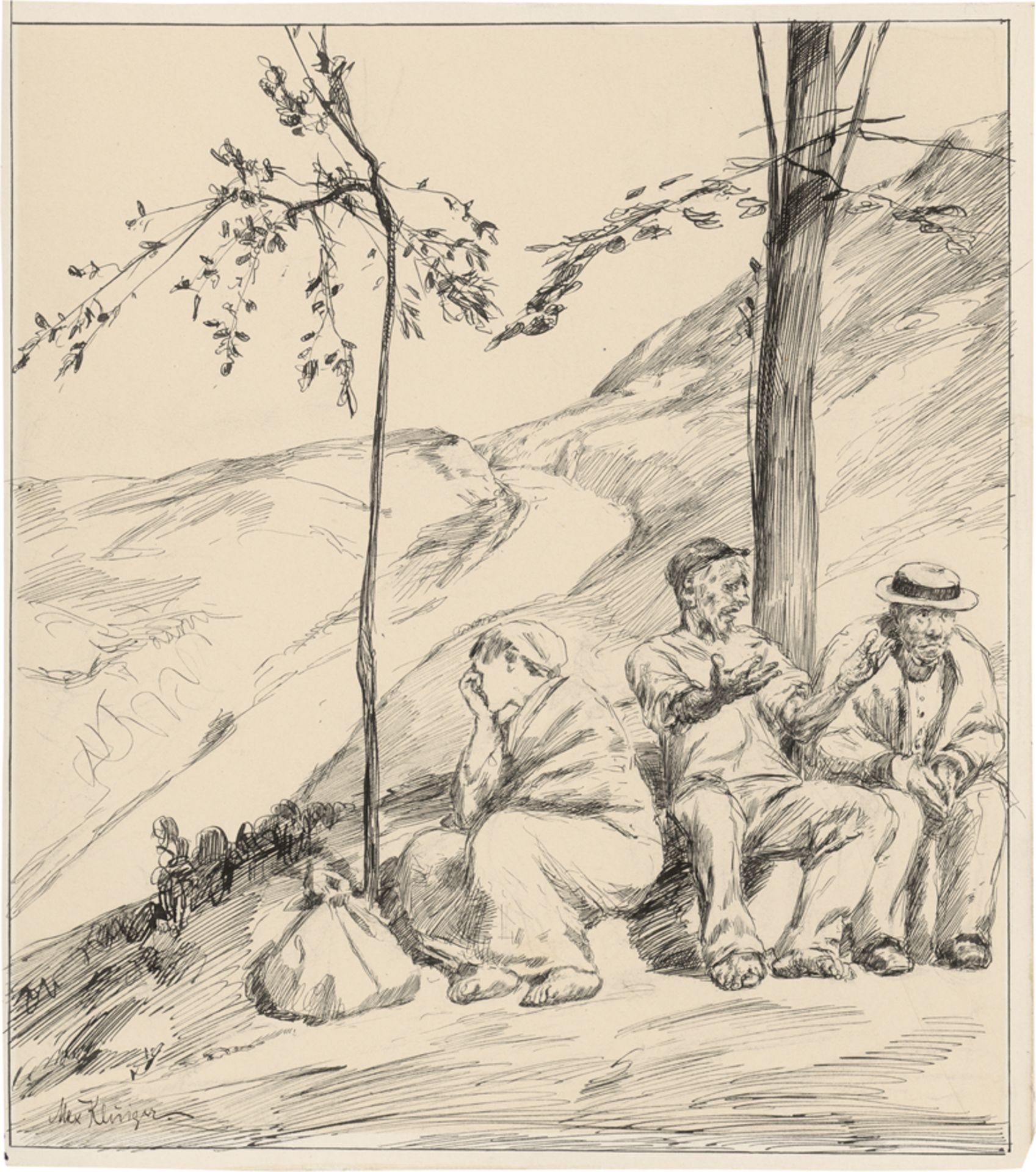 Klinger, Max: Die Heimatlosen