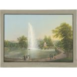 Bleuler d. J., Johann Heinrich: "Die große Fontaine auf der Wilhelmshöhe"