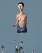 Heidelbach, Karl: Ohne Titel (Mademoiselle Rivière. Kopf nach Ingres über ...