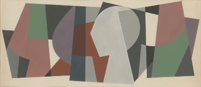 Dischinger, Rudolf: Farbige Reihung: Grauprofil I