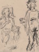 Corinth, Lovis: Zeichnungen zu Wilhelm Tell