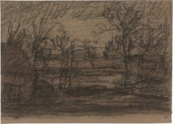Modersohn, Otto: Dunkler Tag im Moor