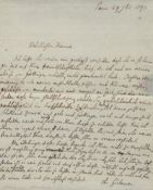 Girtanner, Christoph: Brief aus Paris an einen Freund.1790
