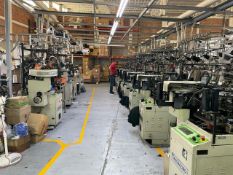Sangiacomo 4100 LinToe Sock Knitting Machine – 4" – 108 Needle
